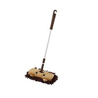 Ocamo Kids Stretchable Floor Cleaning Tools Funny Mop Broom Dustpan Play-House Toys Gift Brown Mop