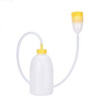 Men's Travel Emergency Portable Urinal, Bed Urine Urinal Overflow Urinal, Tube with lid Urinal, Suitable for Camping Outdoor Travel, Emergency, car (1700 ML, 2 Pieces)