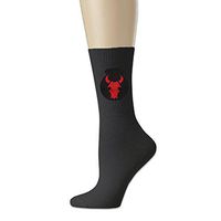 US Army Retro 34th Red Bull Infantry Division Comfort Cotton Ankle High Socks For Women & Men