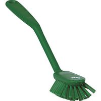 Dish Brush, 10-1/2"L, Medium, 4237, Green