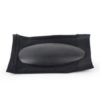 ZXR Plantar Fasciitis Insole, Flat Foot Insole, Fallen Bow Support, Flat Foot Soft Care Sleeve, Foot Care Insole Corrector 2 Pairs (Color : Black)