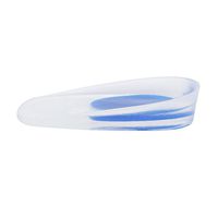 Footful Gel Silicone Shock Cushion Orthotic Insole Plantar Heel Support Pad Cup US7.5-14