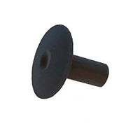 C&E CNE77865 RG6 Feed Through Bushing, Black, 25-Pack