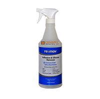 RE-MOV Adhesive & Silicone Remover, Ready-to-Use Non-Solvent Based - Spray 1 qt Bottle - Quart [Price is per Bottle] …