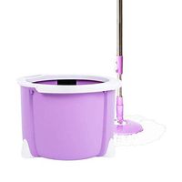Floor Scrubber Spin Mop, 360 Swivel Mop Adjustable Mop Bar Magic Mop Bucket