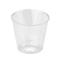 NszzJixo9 Clear Plastic Disposable Party Shot Glasses Jelly Cups Tumblers Birthday - Crystal Clear, Heavy Duty, Shatterproof & Reusable Shot Cups - for Shots for Shots