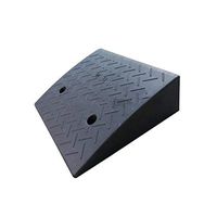 Locomotive Truck Uphill Pad, Non-Slip Deceleration Curb Ramp, Thick Rubber Protective Pressure-Resistant Multi-Function Uphill Pad (Size: 48 41 14cm)