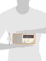 AM/FM Bluetooth Wooden Cabinet Radio