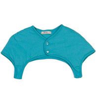 George Jimmy Unisex Prevent Arthritis Pain Thick Cotton Shoulder Warmers Clothing Shrugs XXL Size(Azure)