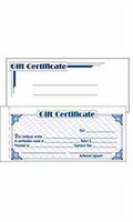 New Retails pc-13749-616 Gift Certificate Kits 7”W x 3⅜”H