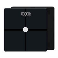 ZYY Electronic Scales,Carpet Intelligent Body Fat Resting Heart Rate Measurement Accuracy