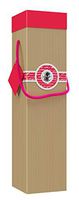 EndlessArtUS Sancerre Wine Gift Box, EZ Wine Caddy. Easy to Assemble and No Glue Required. (Pink)