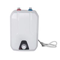 Richo 110V 8L Tank Water Heater Instant Electric Water Heater Shower Kitchen Household 55°C-75°C United States