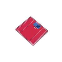 TANITA HD-385 Digital bathroom scale MR metallic red