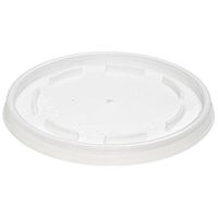 Dart DCC 16JL Plastic Lids, 16 oz. Foam Cups - Translucent, 1000 per Case