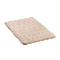 TbpersicwT Home bedroom carpet door mat, Thick Coral Fleece Sponge Bathroom Living Room Chair Mat Carpet Non-slip Rug - Camel 5080cm