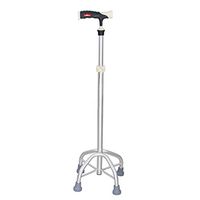 Crutches Canes Old Man Four-Foot Non-Slip Durable Aluminum Adjustable Walker, Bearing About 90KG