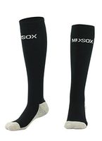 Graduated Compression Socks for Men & Women MDSOX 20-30 mmHg (Black, M) Best Stockings for Nurses, Travel, Running, Maternity Pregnancy, Varicose Veins, Medical, Blood Circulation, Leg Recovery