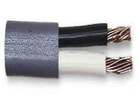 16/2 Brake Cable Gray 105C Pvc Jacket White Black-250Feet