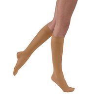 BSN Medical 119102 Jobst Compression Stocking, Knee High, Closed Toe, 15-20 mmHg, Large, Sun Bronze