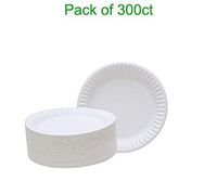 Perfect Stix Paper Plate 6-300 6" Paper Plates White, Pack of 300 (Packaging May Vary)