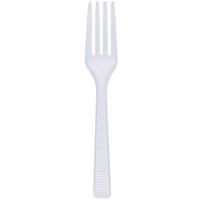 Party Dimensions 48 Count Plastic Forks, White