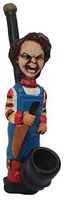 Collectible Decorative Slasher Movies Figurine Tobacco Pipe (ChuckyKnife)