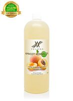 100% Natural Apricot Kernel Oil by Velona | All Natural Oil for Soap Making, Massage, Hair, Body, Skin & Face Care| Refined, Cold Pressed | Size: 32 oz