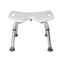 Caperp Bathroom Accessories Bath Stool Pregnant Women Old Stool Child Anti-Slip U-Shaped Seat Plate Height Adjustable Anti-Rolling Invisible Armrest Height Adjustable (Size : A)