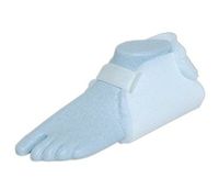 Duro-Med 100% Polyester Fiber Heel Protector with Hook and Loop Straps (Pack of 2)