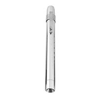 Hisoul Medical Pen Light for Doctors - Reusable LED Waterproof Penlight, First Aid LED Pen Light Flashlight, for Nurses Doctors with Pocket Clip (🖤 White B)