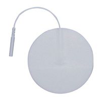 3B Scientific W63204 Round Comfort-Stim Elite White Foam Electrodes, 3" Diameter
