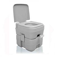 20L Outdoor Indoor Toilet for Elderly Pregnant Women Mobile Toilet with Seat Cover Caravan Travel Camping Potty Commode