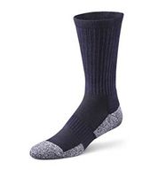 Dr. Comfort Crew Socks (Medium (Men's 8.5-10/Women's 9.5-11), Navy)