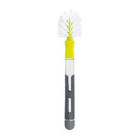 Casabella Smart Scrub Dispensing Glass & Bottle Brush