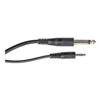 RPS 3.5 Mini to 1/4" Mono, 16" Straight Flash Sync Cord, #RS-8514 - (Equivale...