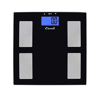 Escali USHM180G Glass Body Fat, Water, Muscle Mass Digital Scale, 400Lb/180Kg
