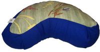 Crescent Heart Meditation Cushion - Kapok Print Cover