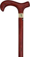 Extra Long, Super Strong Derby Walking Cane (mohagany)