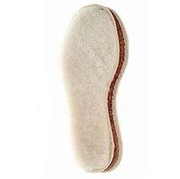 Pedag Pascha Genuine Sheepskin | Shearling Insole with Natural Cork Insulation (US M12/EU 45)