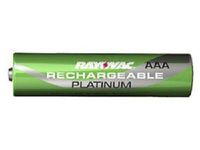 250 x AAA Rayovac Platinum Pre-Charged NiMH Batteries (750 mAh)