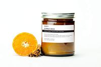 Citrus Spice {Classic} Coconut Wax Candle Made with Sweet Orange, Cinnamon & Clove Essential Oils. 100% Natural with a Hemp Wick