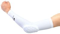 MUELLER DIAMOND PAD ELBOW SLEEVE WHITE EXTRA LARGE