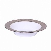 12 Oz. Silver Touch Plastic Soup Bowls,Pack of 10 EA
