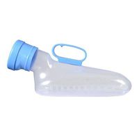 NHFF Men Thicken Leak Proof Urinal, Bed Old Man Child Chamber Pot Urinal Urine Transparent/Translucent (Color : Transparent)