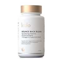 Vitamin C, A, E, Turmeric, Adaptogens, Glutathione, Antioxidants, Anti-Aging Skin Vitamins All-in-One | Bounce Back Blend by Leulo (60 Caps) Supplement for Women & Men | Immune Support Age Defying