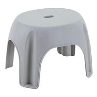 Li Wei Shop Shower seat Bathroom Stool Shoe Bench Safety Non-Slip Bathroom seat Thick wear-Resistant Stool high Load-Bearing Corridor Shoe Bench (Color : Gray, Size : 312623.5cm)