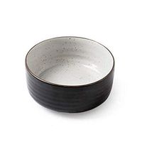 AXZHYX Bowl Bowl, Japanese Style Creativity Ceramics Household Vegetable Bowl Soup Bowl Meal Bowl Rice Bowl 11.5 7.5 5.5cm Hotel Tableware Home Noodles Boiled Fish Soup Bowl (Color : #1)