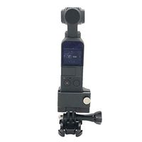 LIEJIE Multi-Function Expansion 1/4 inch Screw Adapter Bracket for DJI Osmo Pocket Tripod Holder Head Mount More Combo Arctic White Portable Drone with Remote Control Drone Accessories (Black)