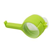 LJSLYJ Home Seal Pour Food Storage Bag Sealer Clip Freezer Fridge Bag Sealing Clip (Green)